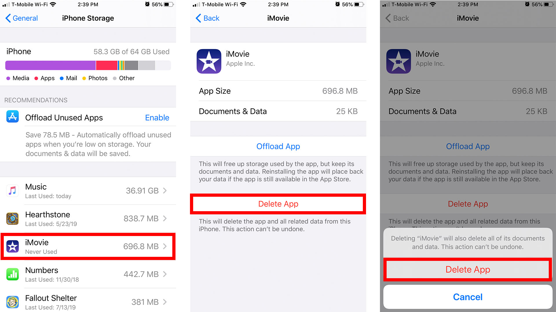 How to free up space on iPhone