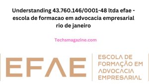 43.760.146/0001-48 LTDA EFAE - Escola de Formação em Advocacia Empresarial Rio de Janeiro